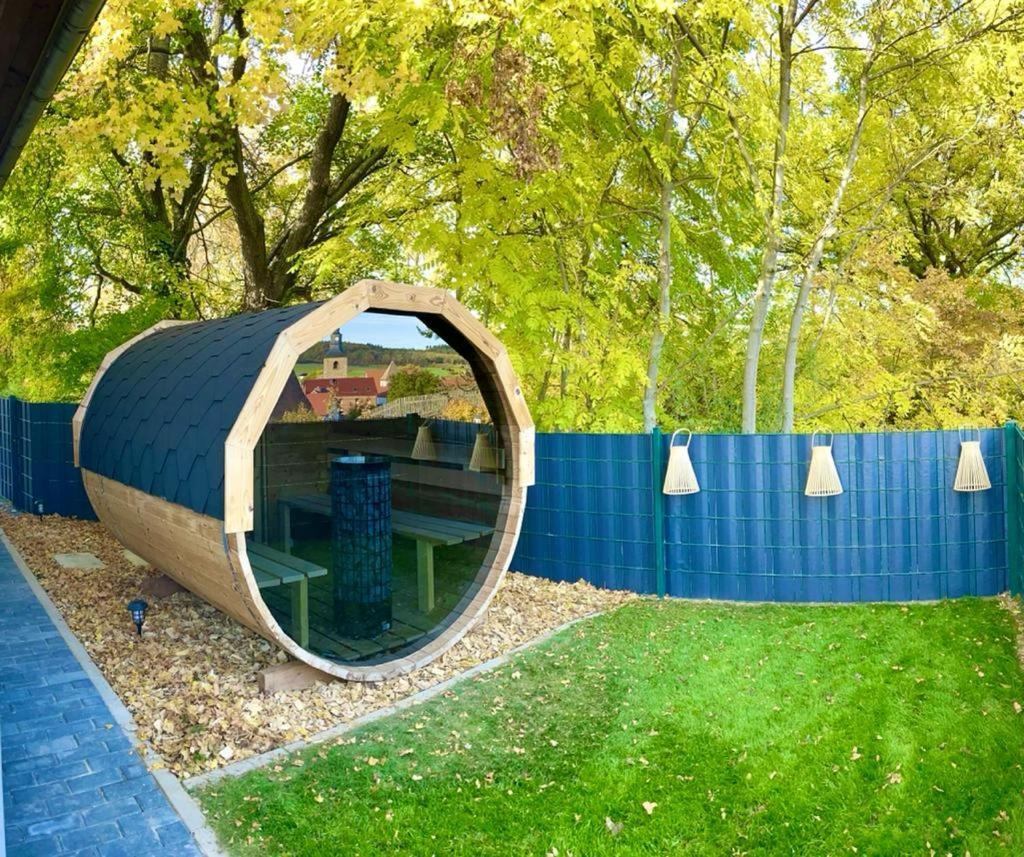 Ferienhaus Harzblick Meisdorf エクステリア 写真