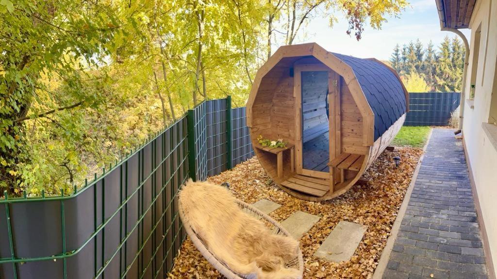Ferienhaus Harzblick Meisdorf エクステリア 写真